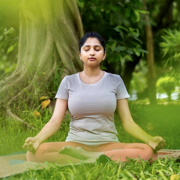 meditation during the program