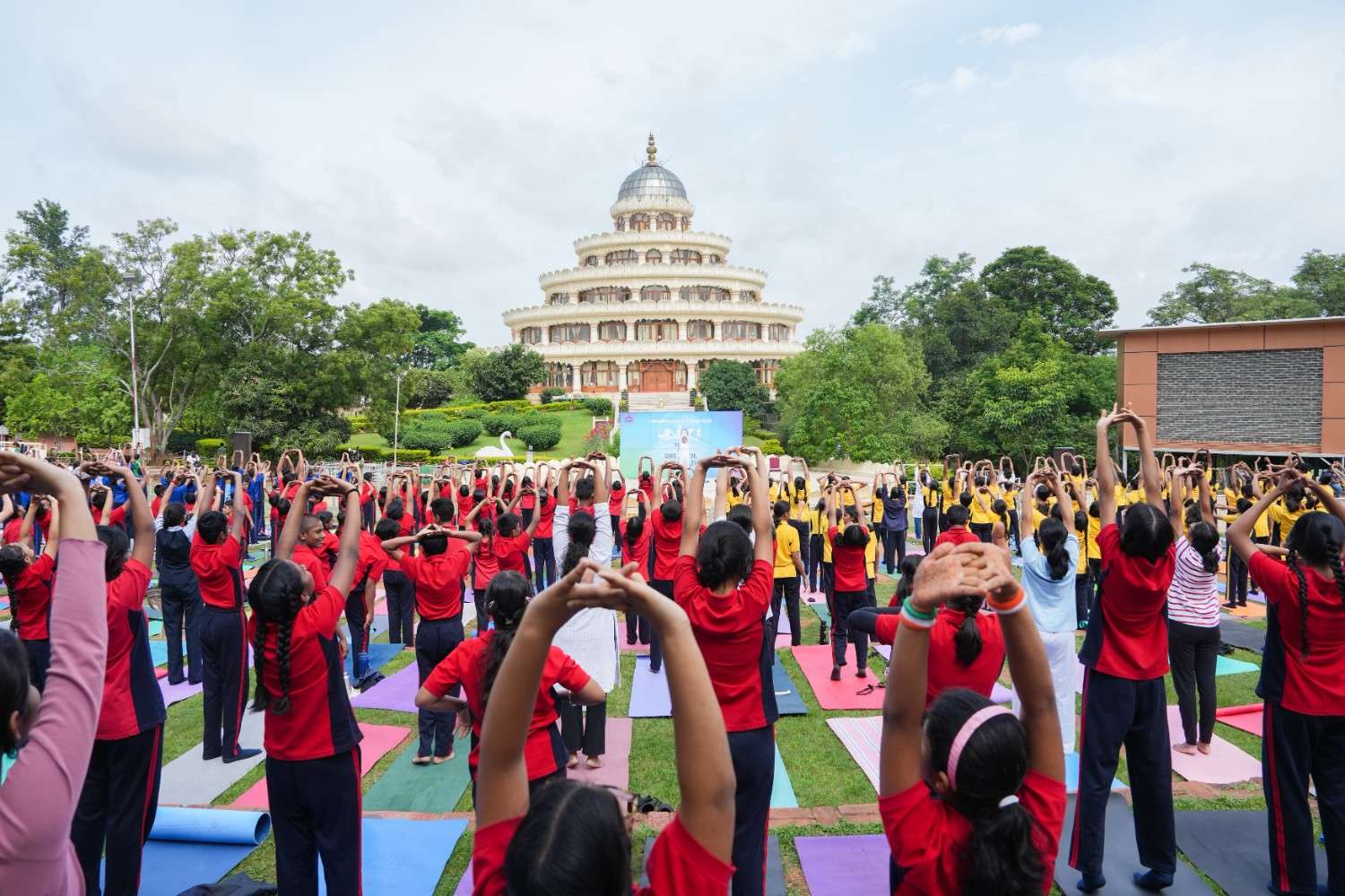 meditation during the program