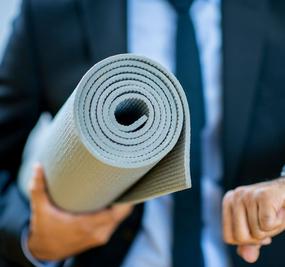 Yoga, The new big thing in the world of corporates, as seen backstage