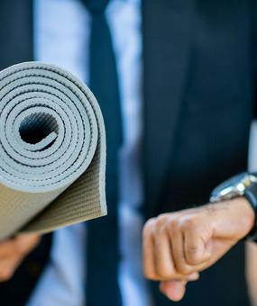 Yoga, The new big thing in the world of corporates, as seen backstage