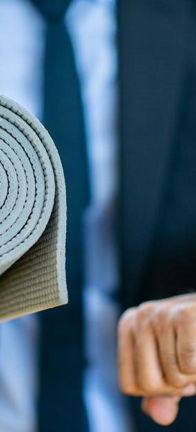 Yoga, The new big thing in the world of corporates, as seen backstage