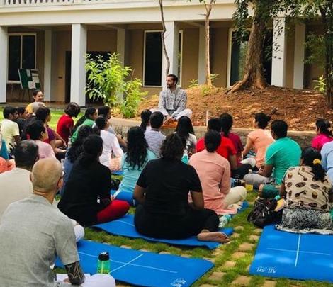 children yoga banner
