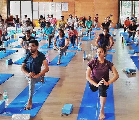 sri sri lemurrian yoga banner